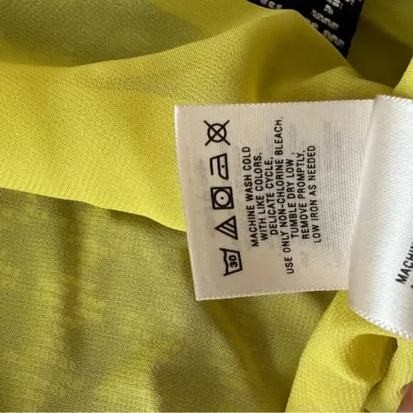 Anthropologie Maeve Jacquard Circle Skirt Black Cream Dress Size 4 - Picture 15 of 16